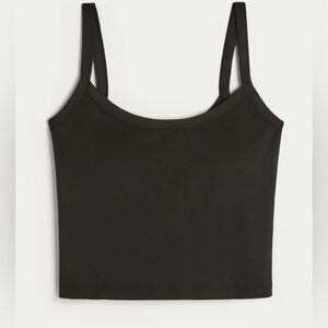 Gilly Hicks Large Black Active Recharge Padded Tank- NWT